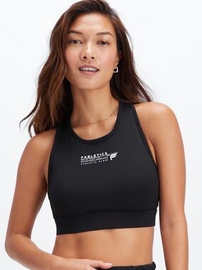 Fabletics High Impact Black Sports Bra